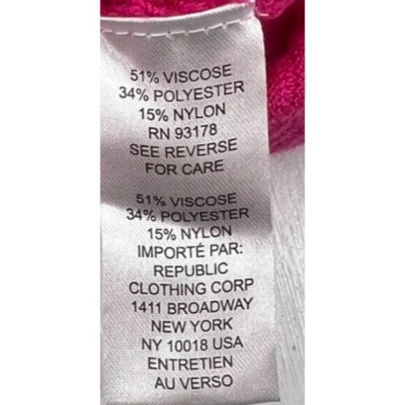 Chelsea & Theodore Women's Ribbed Knit Mock Neck Sweatshirt sz Medium - Picture 3 of 5